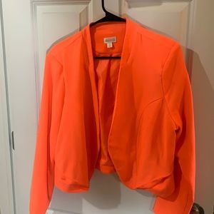 Neon Orange Blazer